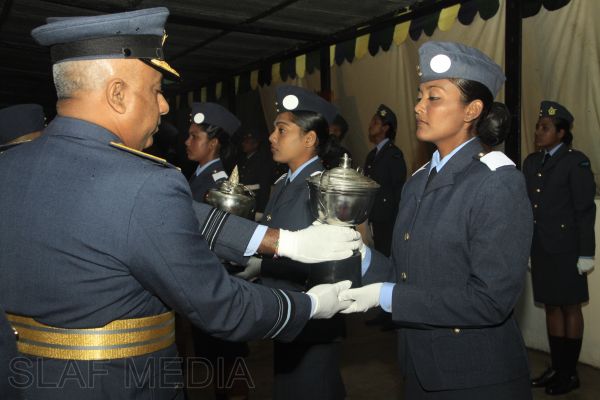 The Commissioning and Passing Out Parade at SLAF Diyatalawa